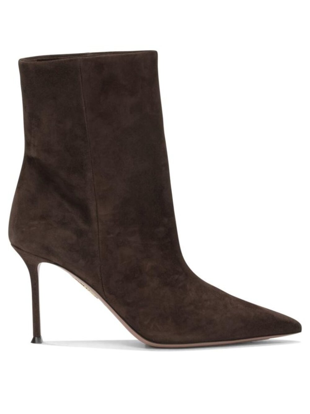 Aquazzura Harper 85Mm Ankle Boots With Zipper IT 37.5 Women